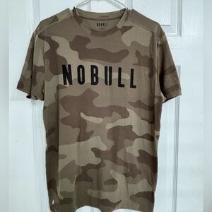 NOBULL Men's Short Sleeve Camo Tee - Brown